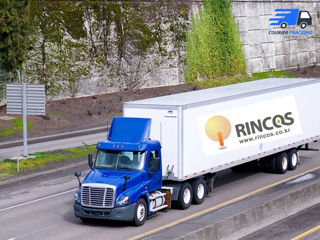 Rincos Delivery Container on its way to Deliver packages