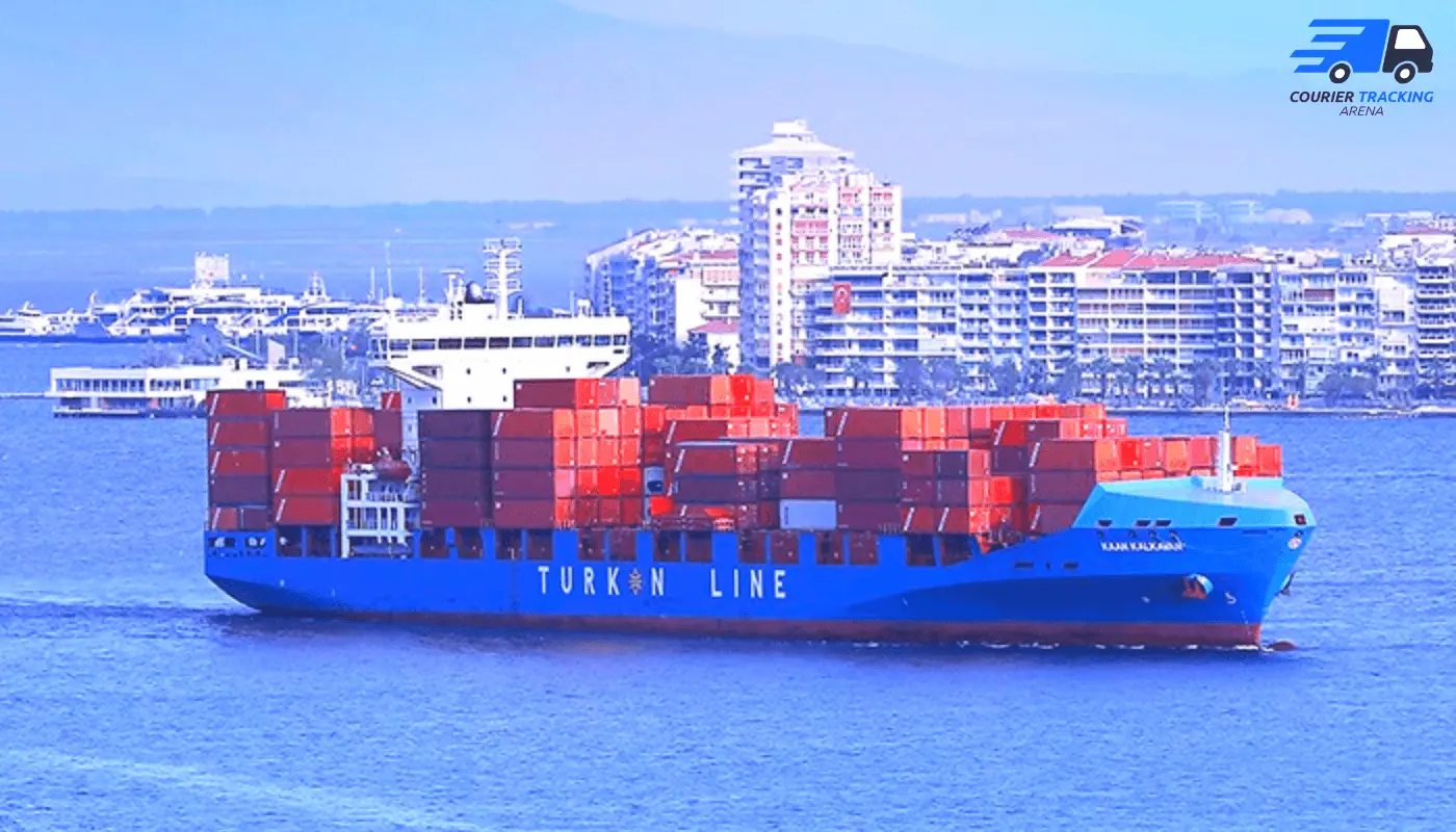 Turkon Shipping Containers in International Waters
